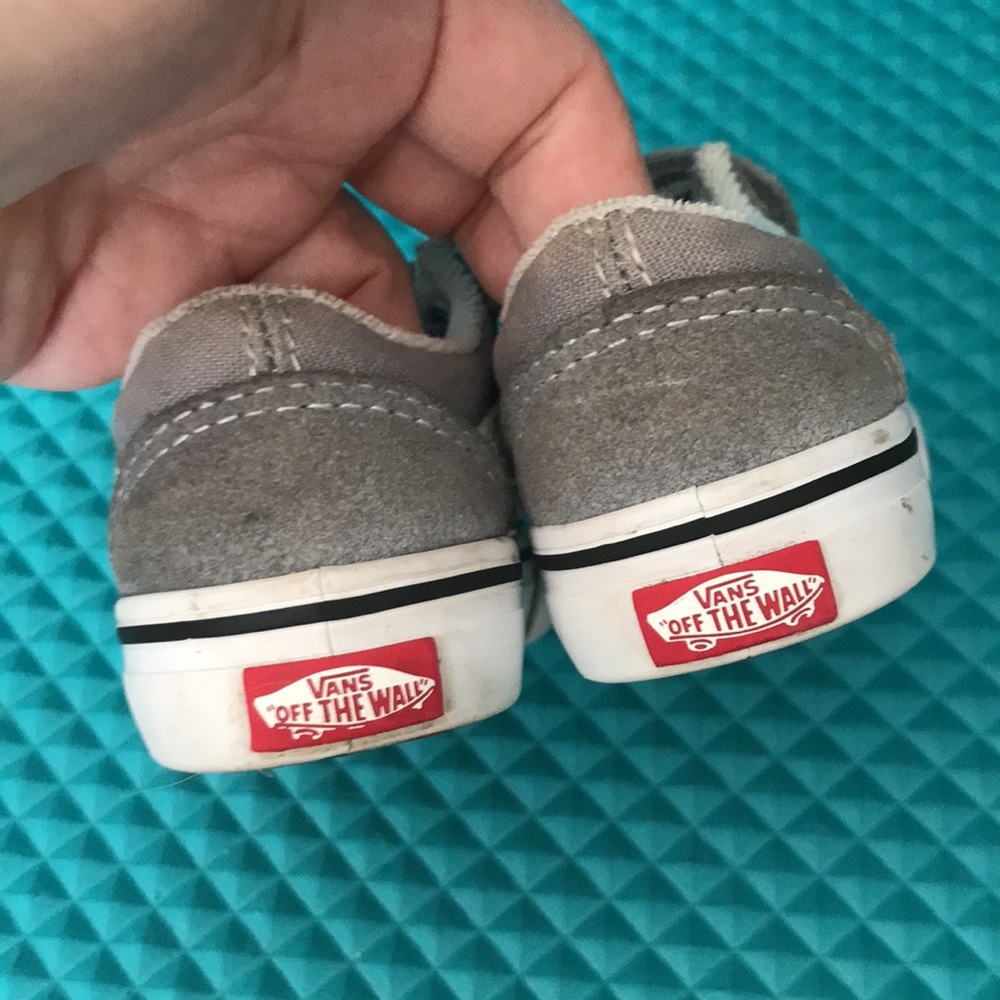 VANS Old Skool Baby Boy Doble Strap Suede Upper Shoes | 5 - Picture 4 of 11
